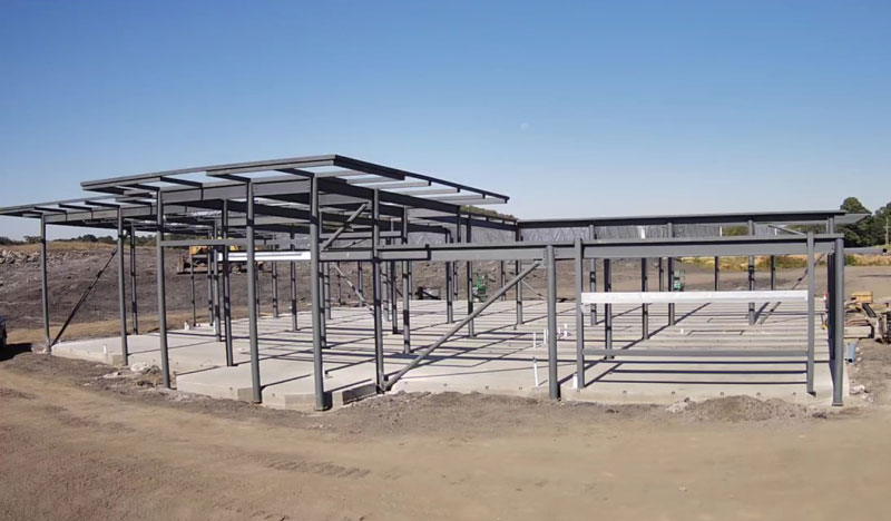 Library Contruction October 2025