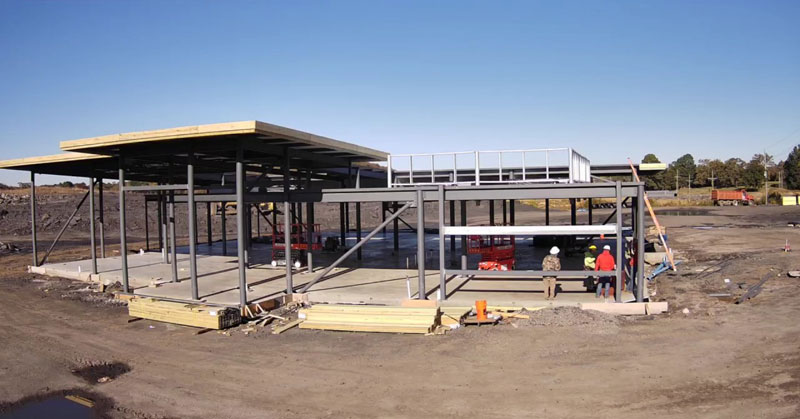 Library Contruction November 2025